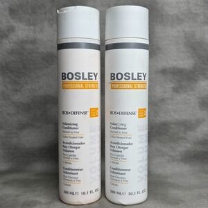 (X2)‎ Bosley VOLUMIZING CONDITIONER Normal/Fine Color Treated Hair 10.1 oz